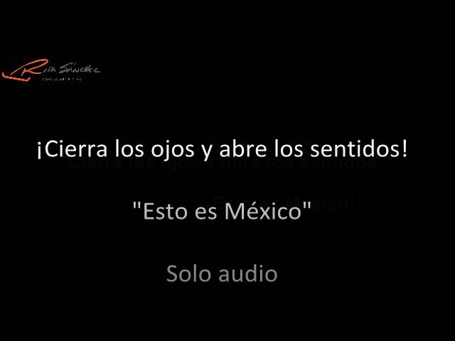 Cierra los ojos y abre tus sentidos