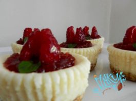 Mini cheesecake - Receta enviada por Itakua Gourmet