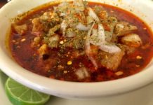 Menudo o pancita estilo Ciudad Juárez