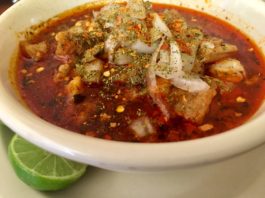 Menudo o pancita estilo Ciudad Juárez