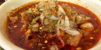 Menudo o pancita estilo Ciudad Juárez