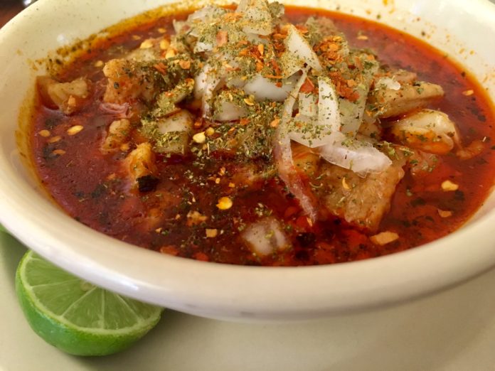 Menudo o pancita estilo Ciudad Juárez