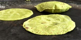 Tortillas de nopal de Nazaria García